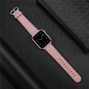 O Ozone Leather Strap Compatible with Apple Watch Strap 38mm 40mm 41mm Premium Leather Strap Replacement Watch Band Quick Release Buckle Wristband for iWatch Strap Series 7/6/SE/5/4/3/2/1 -Pink - SW1hZ2U6NjI5MDgz