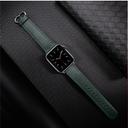 حزام ساعة أبل جلد 42/44/45 مم – أخضر  O Ozone Strap Compatible with Apple Watch - SW1hZ2U6NjI5MTM0