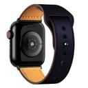 حزام ساعة أبل جلد 38/40/41 مم – أزرق  O Ozone Strap for Apple Watch - SW1hZ2U6NjI5MjM1