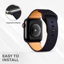 حزام ساعة أبل جلد 38/40/41 مم – بني  O Ozone Strap for Apple Watch - SW1hZ2U6NjI5MjU4