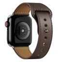 O Ozone Leather Strap for Apple Watch 38mm 40mm 41mm, Genuine Leather Replacement Wristband Strap For iWatch Series 7 6 5 4 3 2 1 SE , Men Women (Dark Brown) - SW1hZ2U6NjI5MjY5