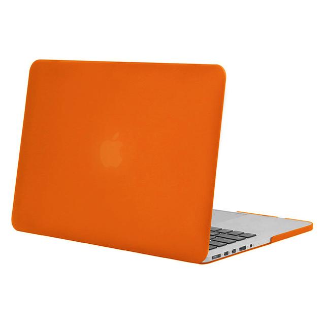 كفر مت ماك بوك M1 و ماك بوك 13 بوصة برتقالي Macbook Hard Case for Macbook Pro M1 and Macbook Pro 13 Inch Cover ( 2020 / 2019 / 2018 / 2017 / 2016 ) Orange – O Ozone - SW1hZ2U6NjI5NDEx