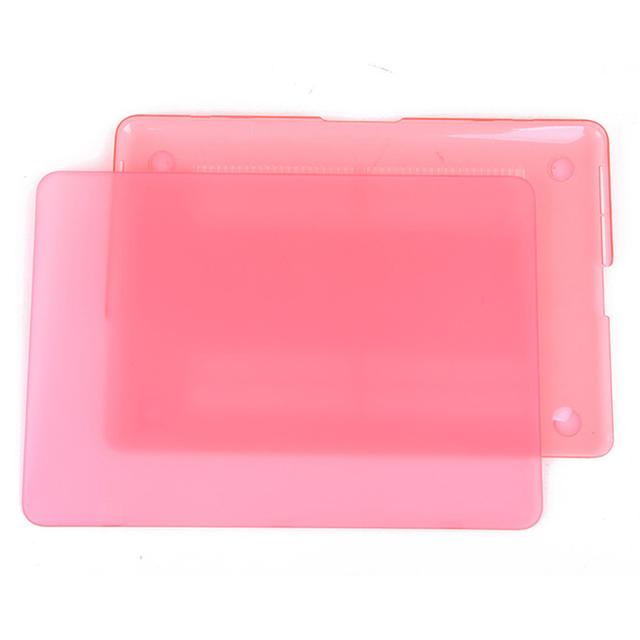 كفر مت ماك بوك M1 و ماك بوك 13 بوصة زهري Macbook Hard Case for Macbook Pro M1 and Macbook Pro 13 Inch Cover ( 2020 / 2019 / 2018 / 2017 / 2016 ) Pink - O Ozone - SW1hZ2U6NjI5NDE4