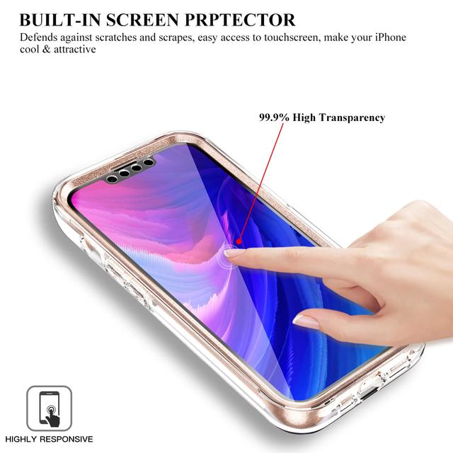 مجموعة كفر أيفون مع سماعة أيربود - رخام زهري O Ozone Marble Bundle for iPhone 13 Pro Case + Air Pods 3rd - SW1hZ2U6NjI5NTIw