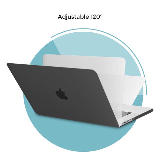 كفر مت ماك بوك برو 16/16.2 بوصة 2021 أسود Matte Case Compatible for MacBook Pro 16/16.2 inch Case 2021 - Black - O Ozone - SW1hZ2U6NjI5NjM4