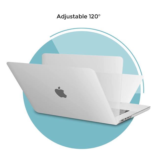 O Ozone Matte Case Compatible for MacBook Pro 16 inch Case A2485 Hard Shell Cover for 2021 MacBook Pro 16.2 with M1 Pro / M1 Max Chip & Touch ID - White - SW1hZ2U6NjI5NjI1