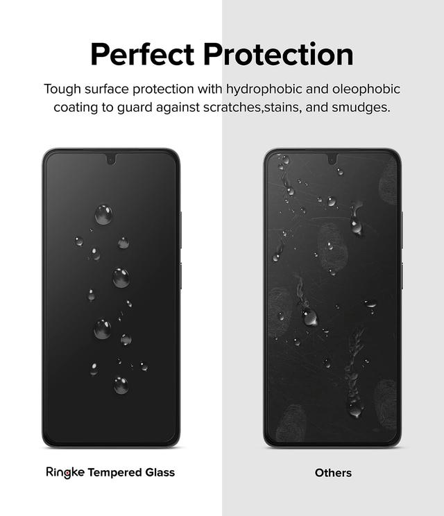 لاصقة حماية الشاشة لهاتف Redmi Note 11 Pro  حزمة 2في1 Tempered Glass Screen Protector Premium 9H Hardness Glass Film - O Ozone - SW1hZ2U6NjMzNjE2