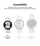 اطار ساعة سامسونج 40 ملم - شفاف غير لامع Ringke Air Sport Series Samsung Galaxy Watch 4 Case - SW1hZ2U6NjMzODA4