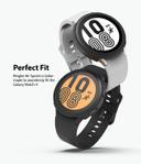 Ringke Air Sport Series Compatible with Samsung Galaxy Watch 4 Case Lightweight Slim Cover [ PowerShare Compatible ] [ Designed Case for Galaxy Watch 4 44mm ] - Black - SW1hZ2U6NjMzODIz