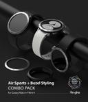 اطار ساعة سامسونج 40 ملم - أسود و رمادي Ringke [Air Sports + Bezel Styling] Case Galaxy Watch 4 - SW1hZ2U6NjMzNjk5