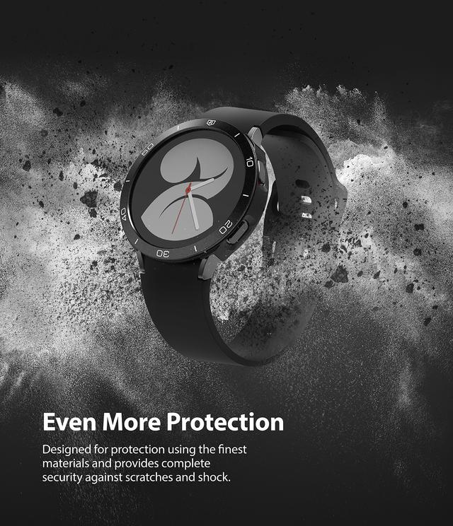 اطار ساعة سامسونج 40 ملم - أسود Ringke [Air Sports + Bezel Styling] Case Galaxy Watch 4 - SW1hZ2U6NjMzNzEw
