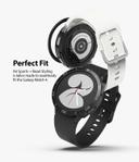 Ringke [Air Sports + Bezel Styling] Designed Case for Galaxy Watch 4 40mm, Flexible Soft TPU Case with Bezel Ring Adhesive Slim Cover [ Compatible Case for Galaxy Watch 4 40mm ] - Black, 40-12 - SW1hZ2U6NjMzNzM1