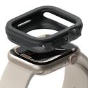 Ringke Air Sports Compatible with Apple Watch 7 41mm Case, Thin Soft Flexible Rugged TPU Raised Bezel Frame Protective Button Cover for Apple Watch Series SE/7/ 6/5/4 41mm - Dark Gray - SW1hZ2U6NjMzODQ1