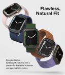 اطار ساعة أبل (كفر ساعة) ستانلس ستيل 45 ملم - رمادي Ringke Bezel Styling Apple Watch 7 Cover - SW1hZ2U6NjM0MTc5