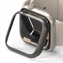 اطار ساعة أبل (كفر ساعة) ستانلس ستيل 45 ملم - رمادي Ringke Bezel Styling Apple Watch 7 Cover - SW1hZ2U6NjM0MTcx