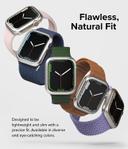 اطار ساعة أبل (كفر ساعة) ستانلس ستيل 45 ملم - فضي Ringke Bezel Styling Apple Watch 7 Cover - SW1hZ2U6NjM0MTk0