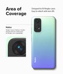 Ringke Camera Styling Compatible with Redmi Note 11, Back Camera Lens Edge Protector Case-Friendly Aluminum Frame Tough Protective Adhesive Cover-Black - SW1hZ2U6NjM0MzI1