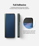 لاصقة شاشة حماية 3 طبقات Ringke Cover Display Glass Compatible with Samsung Galaxy Z Fold 3 Tempered Glass Screen Protector - SW1hZ2U6NjM0NDUw