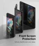 لاصقة حماية الشاشة الأمامية الخلفية لهاتف Samsung Galaxy Z Fold 4 شفاف Cover Display Glass Screen Protector - Ringke - SW1hZ2U6NjM0NDYx