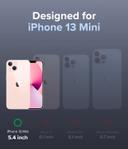 كفر آيفون مقاوم للصدمات - زهري  Ringke Slim Compatible with iPhone 13 Mini Case - SW1hZ2U6NjM0NTgz