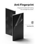 لاصقة حماية الشاشة لجهاز Samsung Galaxy S22 Ultra 5G حزمة 2في1 Dual Easy Film High Resolution Support Ultrasonic Fingerprint - Ringke - SW1hZ2U6NjM0ODQx