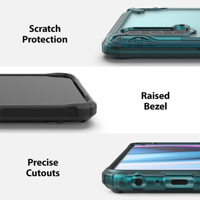 كفر لهاتف OnePlus Nord CE 5G مموة Fusion-X Design Shockproof Hard Back Rugged Bumper Cover - Ringke - SW1hZ2U6NjM2Mjc2