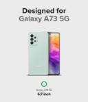 كفر سامسونغ مقاوم للصدمات - أزرق غامق Onyx Compatible with Samsung Galaxy A73 5G (2022) Case Non-Slip Flexible TPU Cover- Ringke - SW1hZ2U6NjM2ODgz