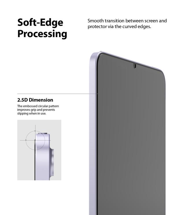 لاصقة حماية الشاشة لجهاز iPad Mini 6 زجاج Tempered Glass Screen Protector Full Coverage Protective Glass - Ringke - SW1hZ2U6NjM3ODcx