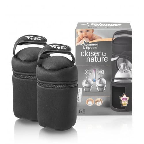 Tommee Tippee Closer to Nature Insulated Bottle Carriers x 2