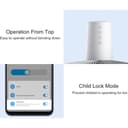 مروحة ذكية من شاومي Xiaomi Smart Standing Floor Fan 2 Lite بقوة 38 واط