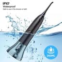 Deformable Oral Irrigator Potable Water Flosser