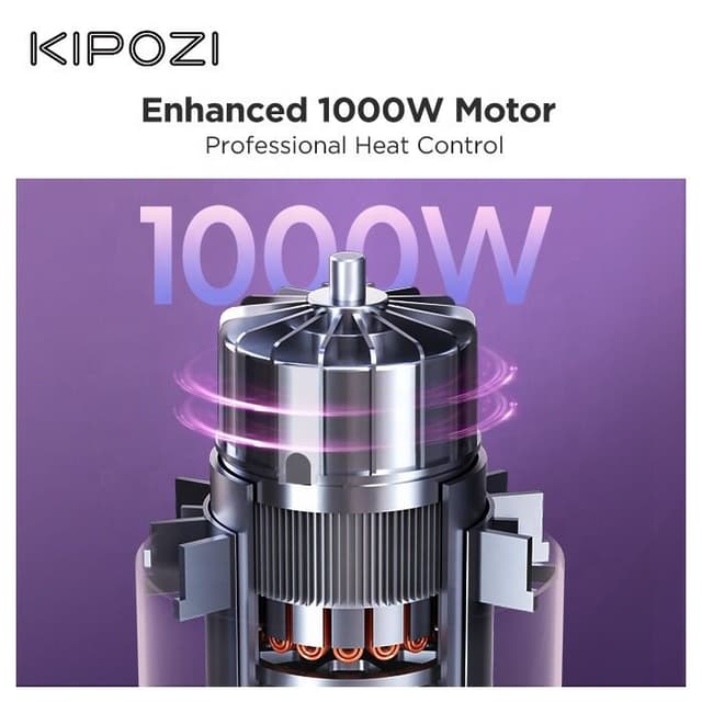 Kipozi 4 in 1 Hair Dryer & Volumizer 1000w