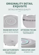 جهاز تنقية الهواء Anti-Gravity Water Drops Humidifier Air Purification بقطرات الماء المضادة للجاذبية