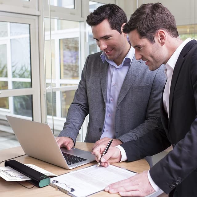 طابعة حرارية محمولة بالبلوتوث مع تطبيق ذكي Phomemo M08F Thermal Printer A4 Inkless