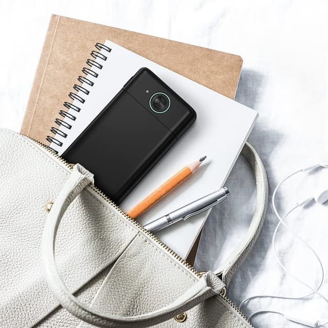 طابعة حرارية محمولة بالبلوتوث مع تطبيق ذكي Phomemo M08F Thermal Printer A4 Inkless