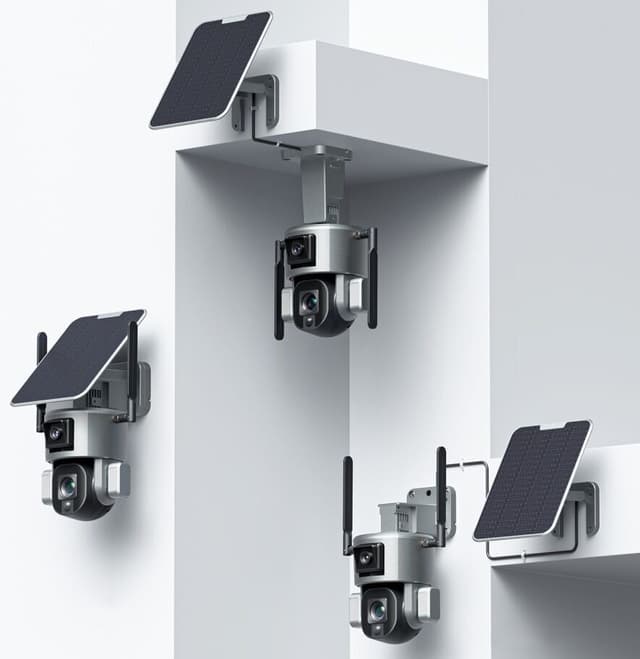 Dual Linkage 4G Solar PTZ Smart Camera 