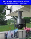 Dual Linkage 4G Solar PTZ Smart Camera 