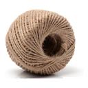 Wownect 100m Jute Twine, 2mm Natural Jute String Cord Twine for Arts & Crafts, Gift Wrapping, Floristry, Rustic Jars, Decoration, Bundling, Garden and Recycling - SW1hZ2U6NjM3OTU2