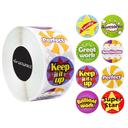 Wownect Encouragement Stationary Stickers Round [1inch][1000 Pcs Labels] Labels For Envelope Seals, Packing Seals, cards, Gift Boxes, Shopping Bags, Bouquets, Cardboard Decoration - SW1hZ2U6NjM4NTg1