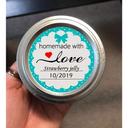 Wownect Homemade with Love Round [1inch][1000 Stickers] Labels For Envelope Seals, Packing Seals, cards, Gift Boxes, Shopping Bags, Bouquets, Cardboard Decoration - SW1hZ2U6NjM4Nzg0