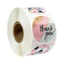 مجموعة ملصقات (ستيكرات) شكر دائرية ملونة 1000 قطعة Pattern Thankyou Sticker Round [1inch][1000 Stickers] - Wownect - SW1hZ2U6NjM5MDEw