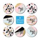 Wownect Pattern Thankyou Sticker Round [1inch][1000 Stickers] Labels For Envelope Seals, Packing Seals, cards, Gift Boxes, Shopping Bags, Bouquets, Cardboard Decoration - SW1hZ2U6NjM5MDE4