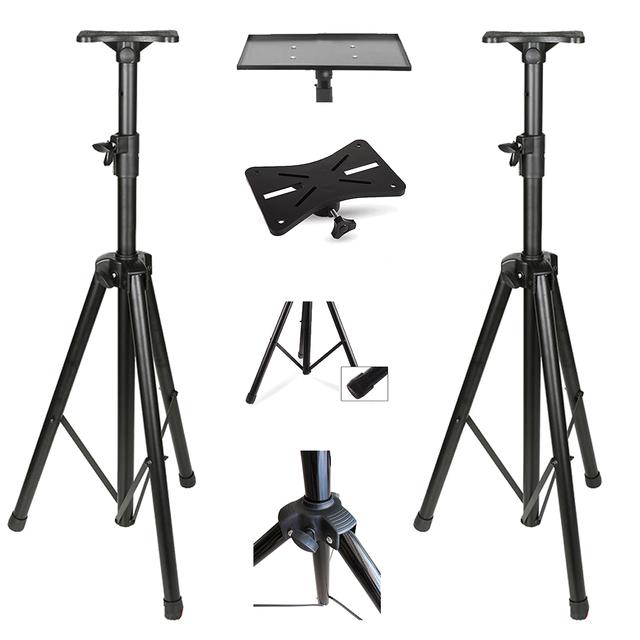 ترايبود للبروجكتر والسبيكر حزمة 2في1 Universal Speaker Stand Mount Holder, Projector Tripod Stand - Wownect - SW1hZ2U6NjM5Mjg1