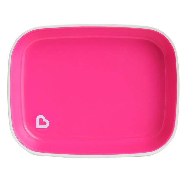 Munchkin - Splash Plates 2 Pack - Pink & Purple - SW1hZ2U6NjYxMDE4