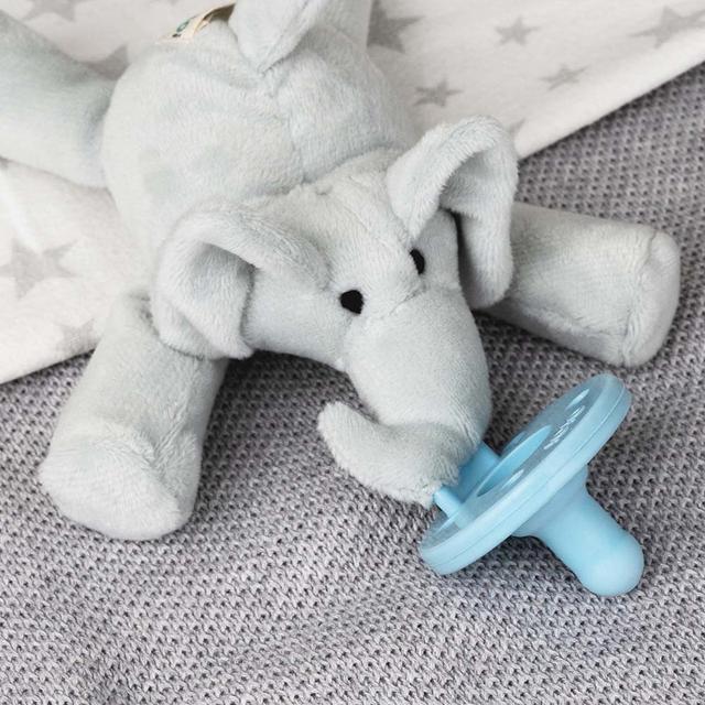 لهاية اطفال مع دمية - الفيل Plush Toy With Soother Sleep Buddy - Minikoioi - SW1hZ2U6NjUyNzI3