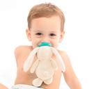 لهاية اطفال مع دمية - أرنب أبيض Plush Toy With Soother  Sleep Buddy - Minikoioi - SW1hZ2U6NjUyNzQ2