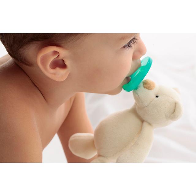 لهاية اطفال مع دمية - أرنب أبيض Plush Toy With Soother  Sleep Buddy - Minikoioi - SW1hZ2U6NjUyNzUw