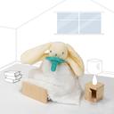 Minikoioi - Plush Toy With Soother - Sleep Buddy White Bunny - SW1hZ2U6NjUyNzYw