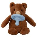 لهاية اطفال مع دمية - دب بني Plush Toy With Soother  Sleep Buddy - Minikoioi - SW1hZ2U6NjUyNzY1