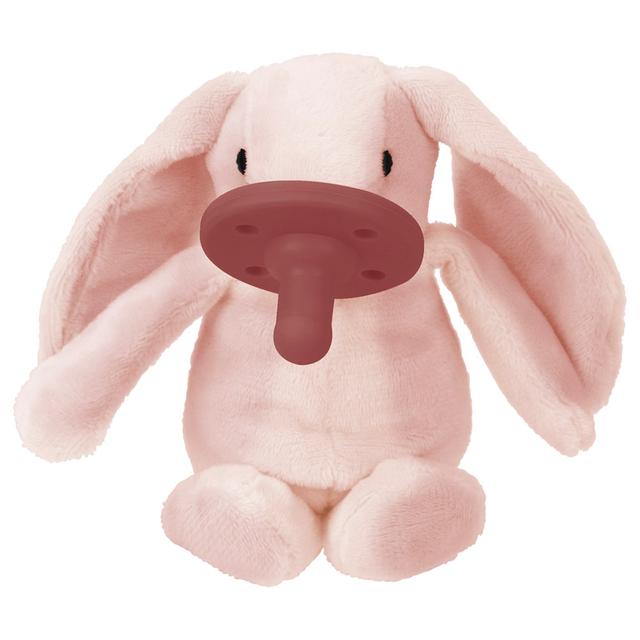 Minikoioi - Plush Toy With Soother - Sleep Buddy Pink Bunny - SW1hZ2U6NjUyNzgy